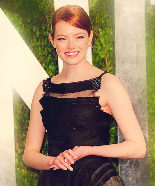 hermiola:  Emma Stone | Vanity Fair Oscar Party (2012)