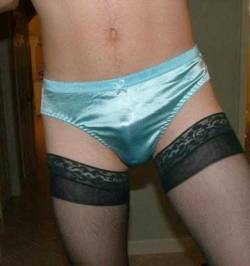 thepleasureofpanties:  Blue Panty Monday!