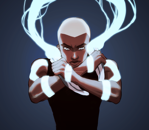 phantomilee:I just had to sketch Kaldur since it’s Aqualad Appreciation Day! Happy Aqualad Appreci