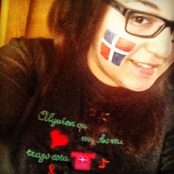 amor-que-quema:  Dominicana soy, de mis raizes nunca voy a olvidarme … (Taken with instagram) 