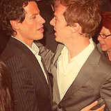 bear-womynn:  amygloriouspond:  shercockled:  It’s like every time Benedict greets someone he knows, he just defaults to Bromance Mode.  #HE HAS PRETTY MUCH TOUCHED EVERY MAN YOU WISH YOU COULD  i want hugs from all of them 