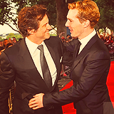 bear-womynn:  amygloriouspond:  shercockled:  It’s like every time Benedict greets someone he knows, he just defaults to Bromance Mode.  #HE HAS PRETTY MUCH TOUCHED EVERY MAN YOU WISH YOU COULD  i want hugs from all of them 