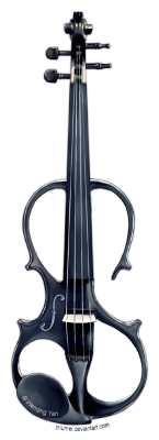 Electric Violin Design By `Yuumei