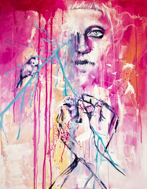 fuckyeahpsychedelics:  “She Is Still Too Young” by agnes-cecile