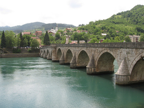 by Goxxy on Flickr.Mehmed Paša Sokolović Bridge, a Unesco site in Višegrad, Bosnia.
