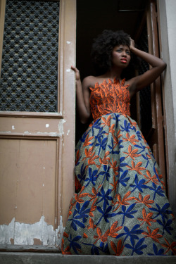 Therestlesslife:  Mariahbocoum:  Robe Cuba   Dress Designed By African Designer