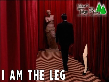 I AM THE LEG.
─Angelina Jolie