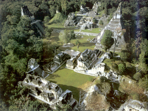 terrestrial-noesis:Tik'al, GuatemalaLocated within a dense tropical forest this ancient Mayan civili