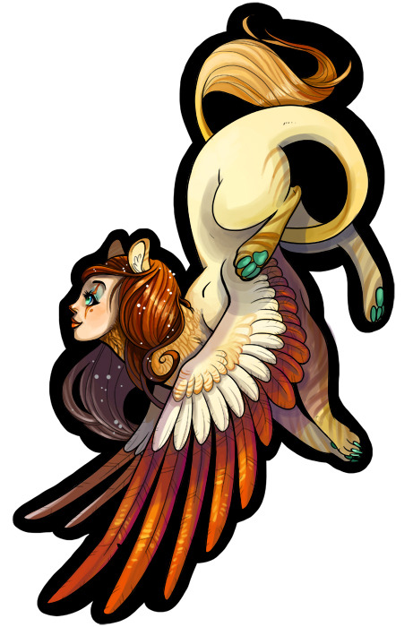 fuckyeahmonstergirls:  Sphinx Pendant by ~Flying-Fox  &lt;3 &lt;3