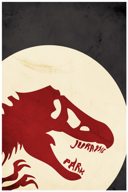 minimalmovieposters: Jurassic Park by Harshness