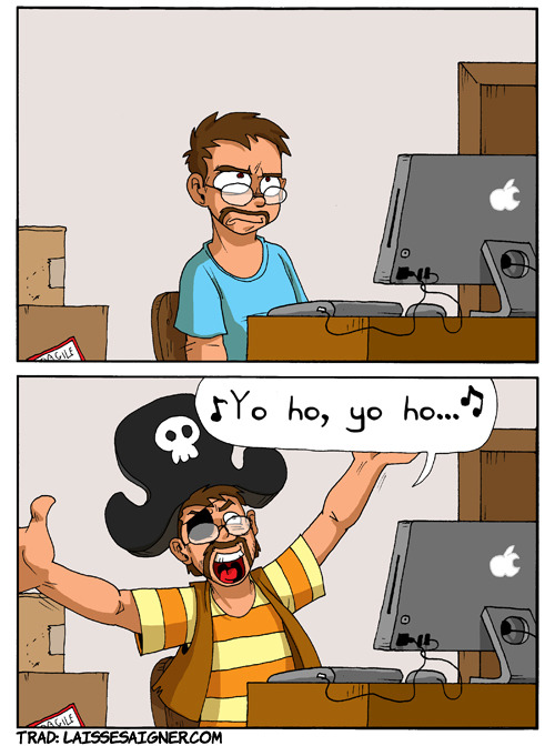 delsystem32:  laissesaigner:  ¡You are a pirate!  Como la vida misma… 3Dstudio