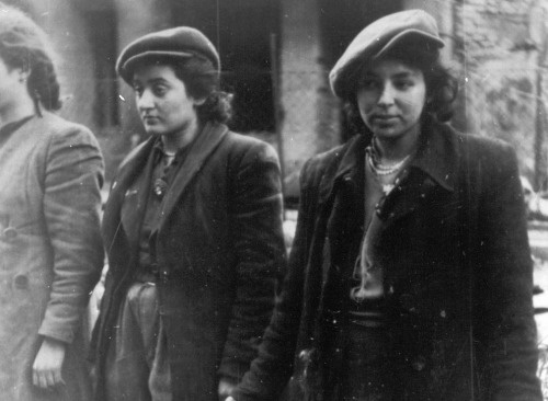 tenebrose:A group of young Jewish resistance fighters are being held under arrest by German SS soldi