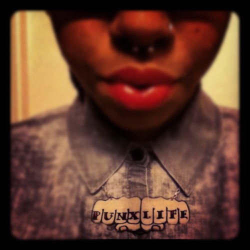 It’s the only necklace I really ever wear anymore  (Taken with instagram)