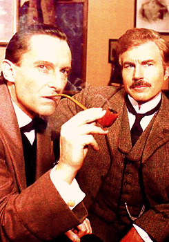 fiveteacups:  Sherlock Holmes and Dr. John Watson(s)  Prepare yourself, Moare. I&rsquo;m