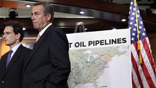 Keystone breakthrough may muffle GOP attack on Obama
TransCanada will proceed with the southern leg of its Keystone XL oil pipeline, putting the more controversial northern section on the back burner for now.