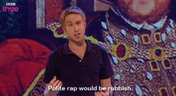 momentsforeverfaded:  I would sit on Russell Howard’s face, any day &amp; time.  LMAO