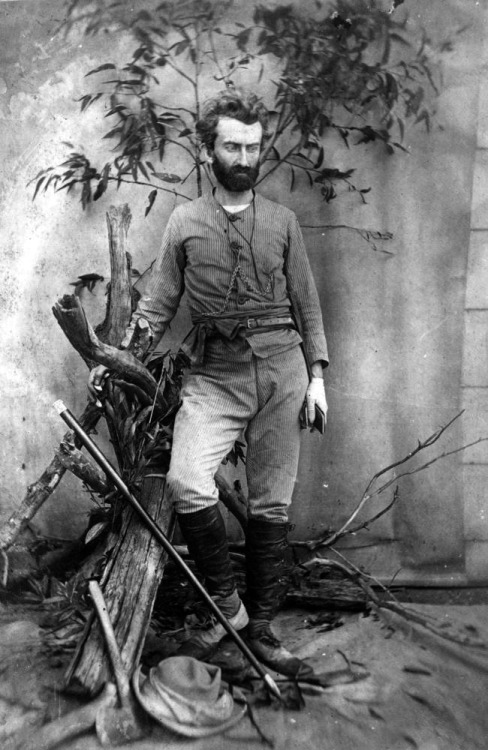 1880 - Nicholas Miklouho-Maclay, a Russian ethnologist, anthropologist and biologist.