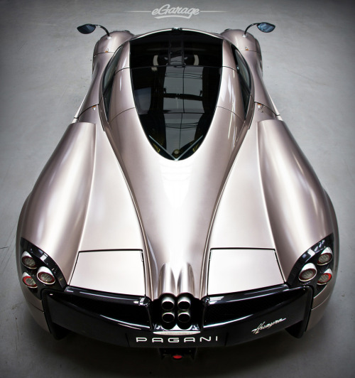 automotivated:All original content! Follow ->egaragedotcom:A Look From Above - Pagani Huayra 