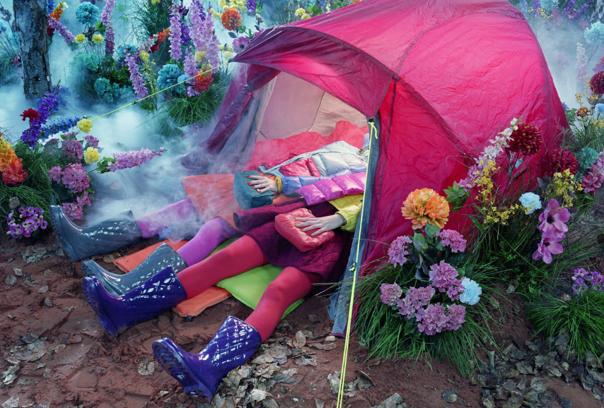 theprincessblog:&ldquo;Happy Campers&rdquo; Teen Vogue 2009 Photographed
