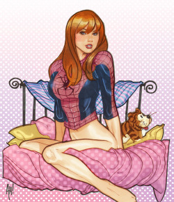 comicbookwomen:  Adam Hughes 