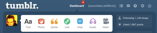 Whoa, Tumblr dashboard looks a little more crisp today.