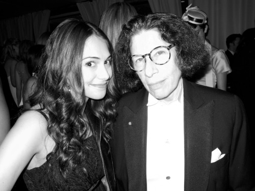 terrysdiary:  Audrey and Fran Lebowitz 