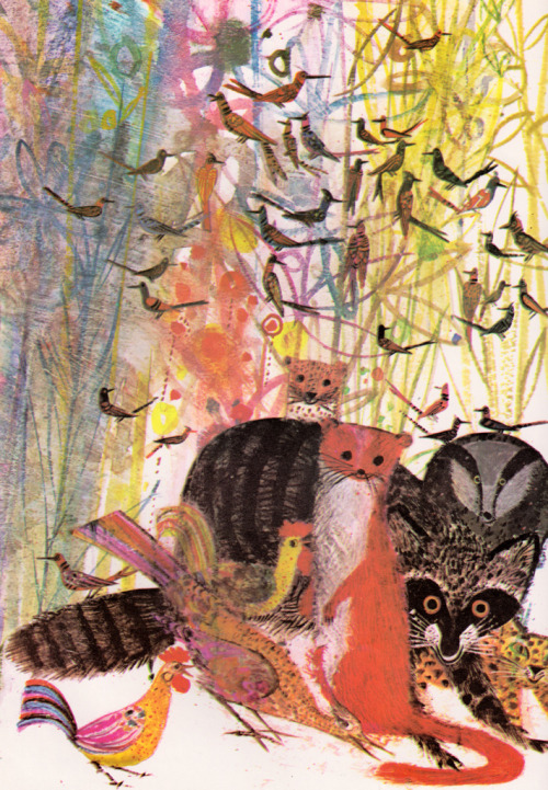 c86:Taken from The Little Wood Duck, 1972 Written &amp; illustrated by Brian Wildsmith via Mallo