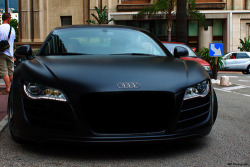 auerr:  Matte Black Audi R8