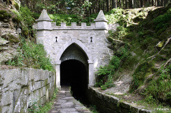 bluepueblo:  Underground Castle Portal, Sumava,
