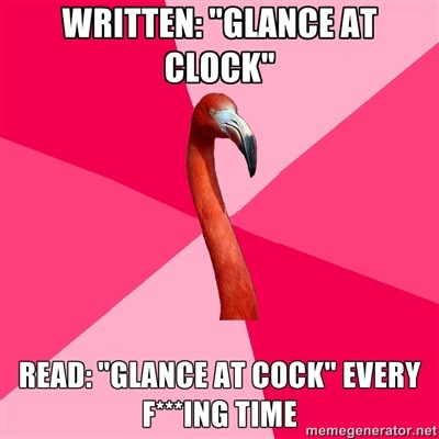 fuckyeahfanficflamingo: Coś jak &ldquo;przypominał fioletowego kaktusa&rdquo;.