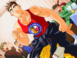 humplex:  From one of my biggest idols, Masanori. This is a character from the game Hunks Workshop. 