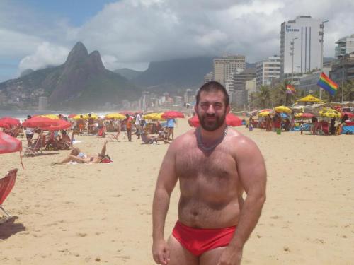 XXX braziliansenior:  Bear in Rio  photo