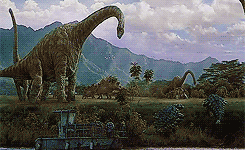   Places in Film I’d Love to Visit**↳  Isla Sorna and Isla Nublar in Jurassic Park I, II, III   ** by visit I totally mean under the circumstances that I won’t be used for bait, chased after, stomped on, ripped to shreds and/or eaten. 