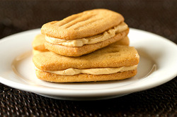 fattributes:  (via Peanut Butter Sandwich Cookies | Brown Eyed Baker) 