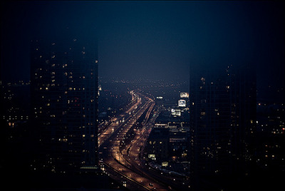 bananatwizzlersss:
“Highway and Towers (by wvs)
”