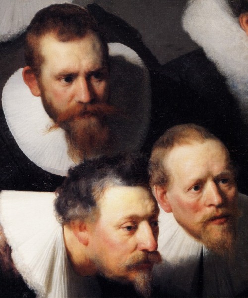 Rembrandt van Rijn The Anatomy Lesson of Dr. Nicolaes Tulp, 1632 (detail)