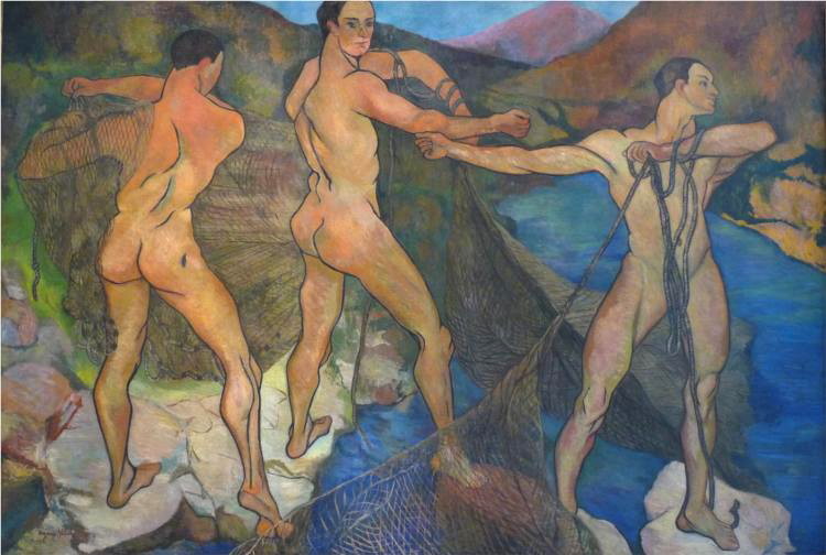 Suzanne Valadon, Casting the Net, 1914