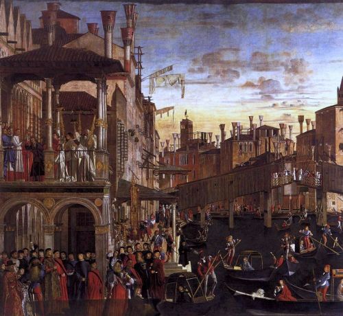 The Healing of the Madman, by Vittore Carpaccio, Gallerie dell'Accademia, Venice.