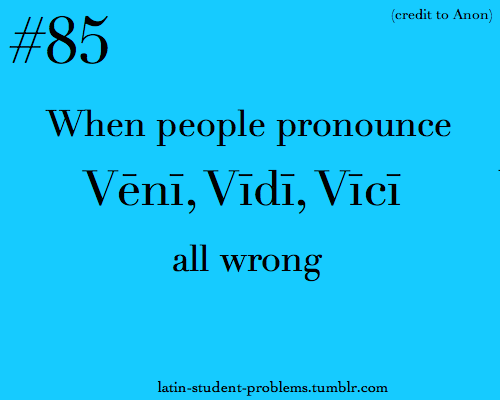 How to Pronounce Veni, Vidi, Vici?