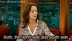 lwordobsession:  justamonsteronthehill: Jennifer Beals on Craig Ferguson 2-10-11   What a tease. 