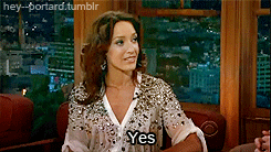 lwordobsession:  justamonsteronthehill: Jennifer Beals on Craig Ferguson 2-10-11   What a tease. 
