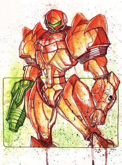 koldunkisloty:  Samus // By: Rob Duenas