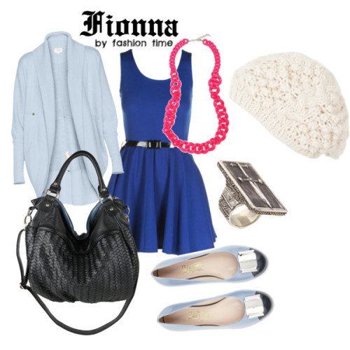 Fionna by fashion-time featuring a wrap cardigan