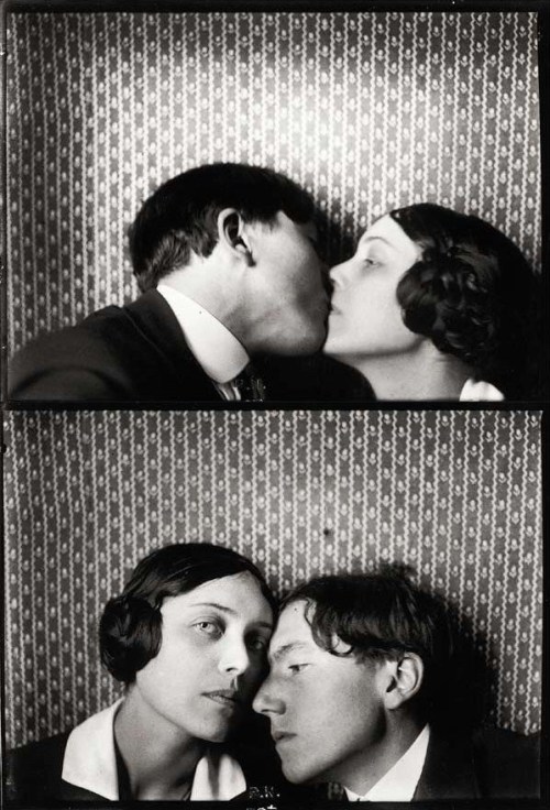 an-overwhelming-question: “Self-Portrait with Germaine Schroeder” by Jean Reutlinger