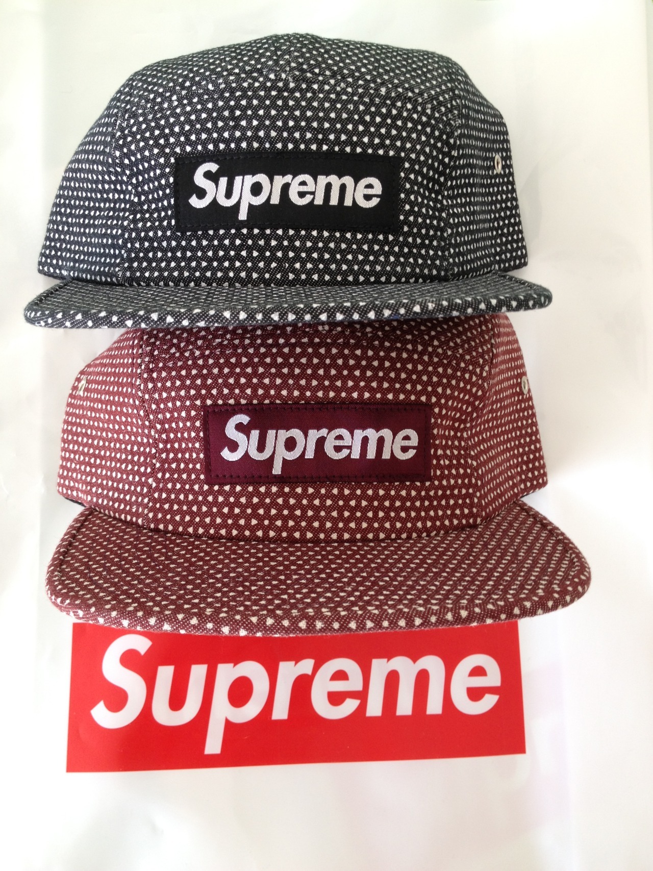 jackelliotsteel:  Today’s purchases Supreme Foulard Camp Cap 5 Panels 