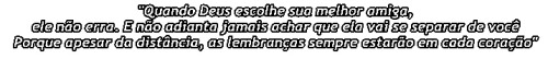 Até logo estrela!