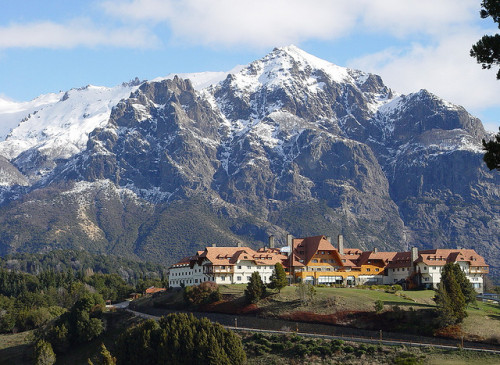 by tierra_magica_bariloche on Flickr.Hotel Llao Llao in Bariloche, Argentina.