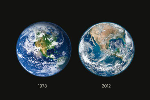 lolsofunny: jellybeanjeunet: sleezysays: NASA recently released imagery showing the deforestation