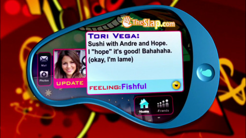 Tori feels fishful.