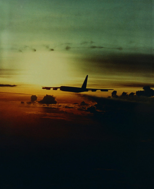 307th Strategic Wing B-52DOperation Linebacker, North Vietnam, 1972